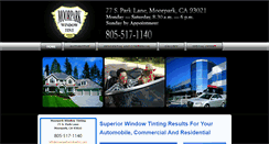 Desktop Screenshot of moorparkwindowtint.com